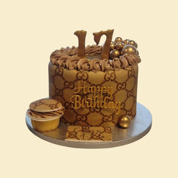 Luxury Gucci Style Torte mit Plex