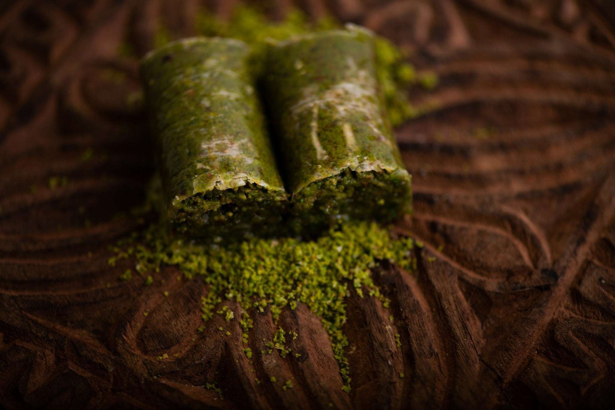 Sarma mit Pistazien (Baklava)