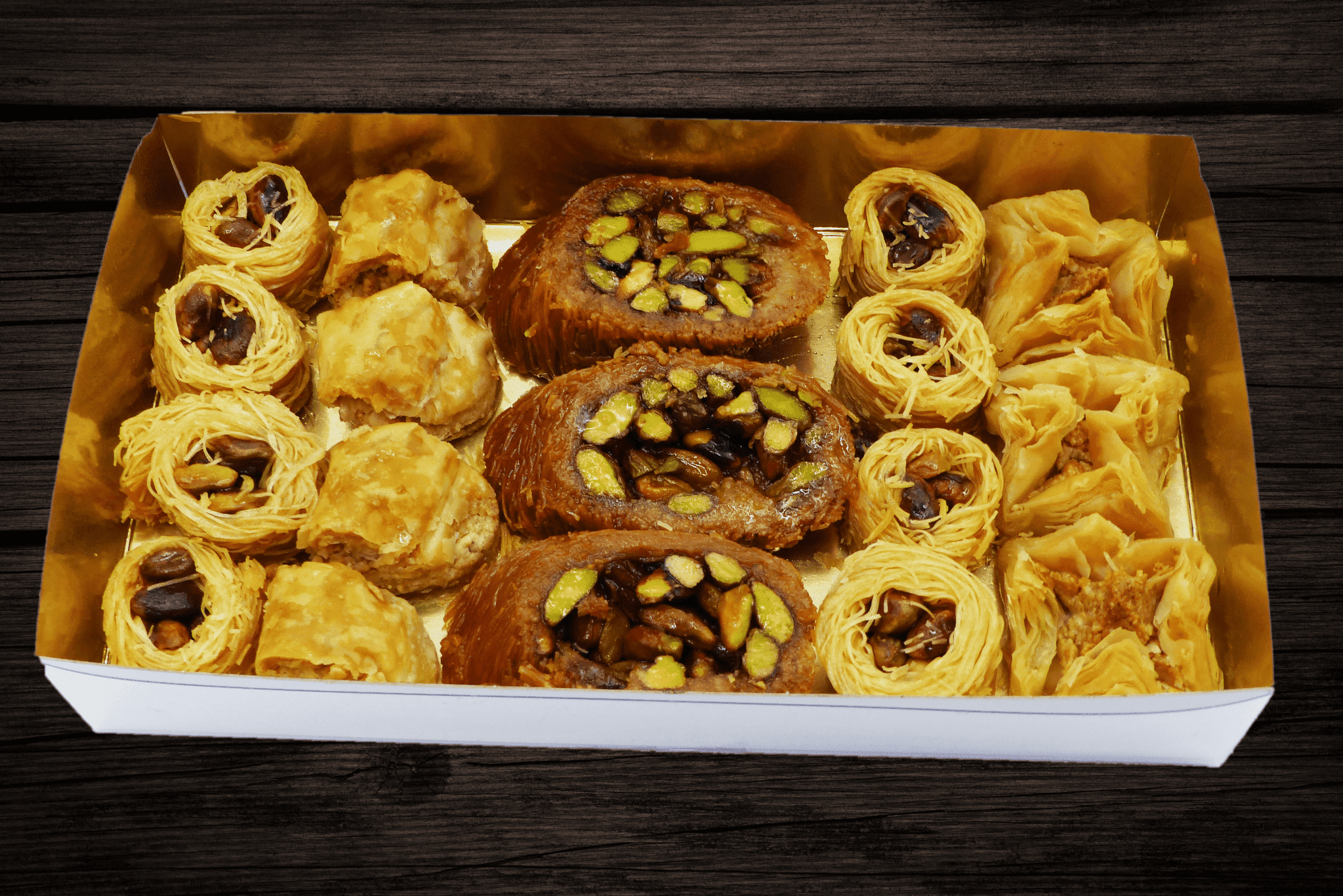 Arabischer Baklava Mix (weniger Süß)