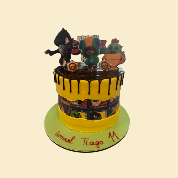 Brawl Stars Power-Up Torte – Gamer Style