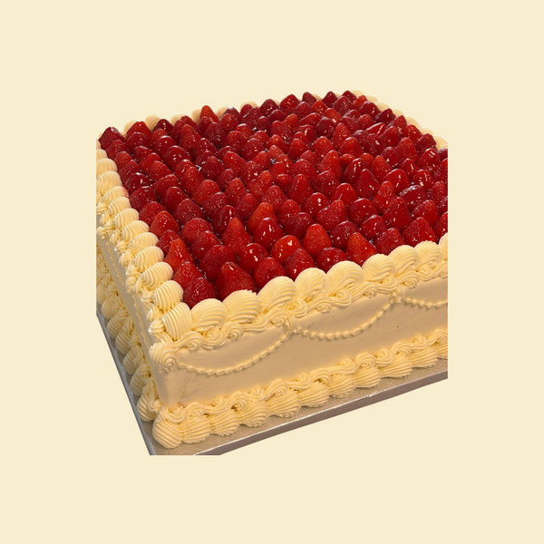 Erdbeere Buttercreme Torte