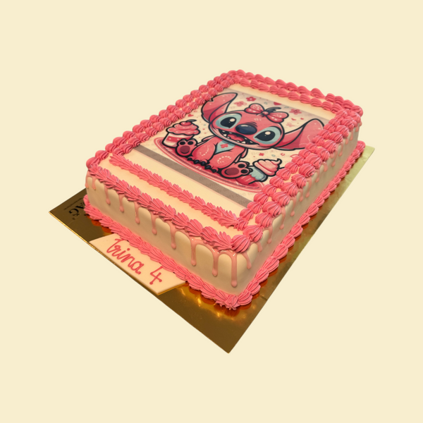 Stitch & Angel Fototorte