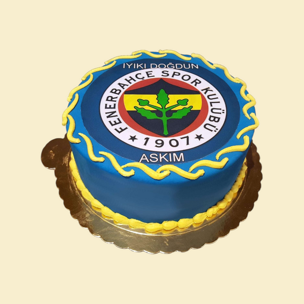 Fenerbahçe Pastası Resimli