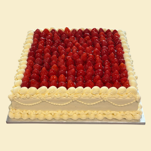Erdbeere Buttercreme Torte