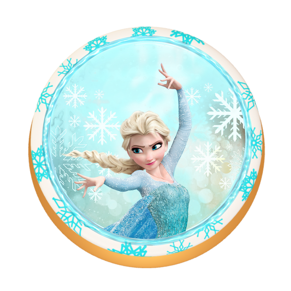 Elsa Frozen Torte personalisiert mit Wunschtext, Name und Alter