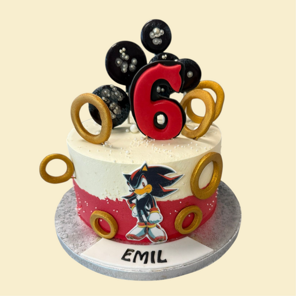 Sonic Torte  zum 6.Geburtstag