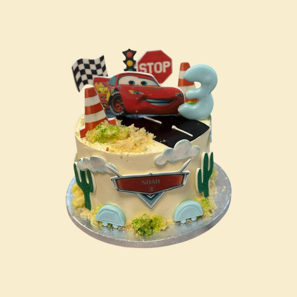 Lightning McQueen Torte Cars Abenteuer