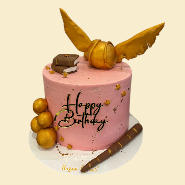 Magische Rosa Harry Potter Torte