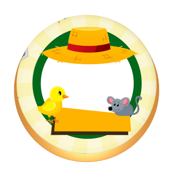 Farmer Foto Torte personalisiert mit Wunschfoto, Name und Alter