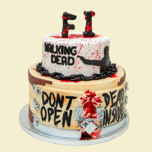 2 stöckige Walking Dead Torte