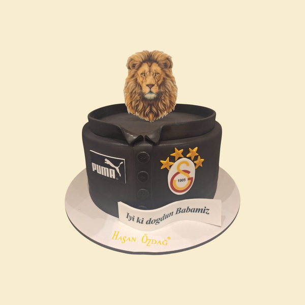 Galatasaray Doğum Günü Pastası – Aslan Gibi Pasta
