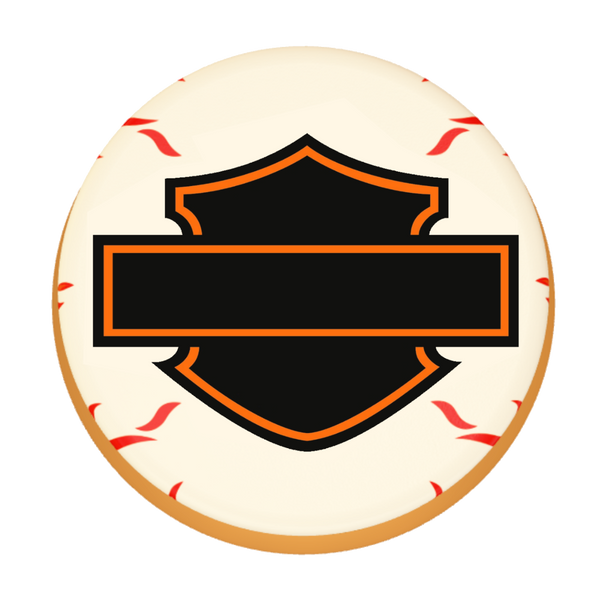 Motorcycle Torte personalisiert mit  mit Nachricht, Name und Alter