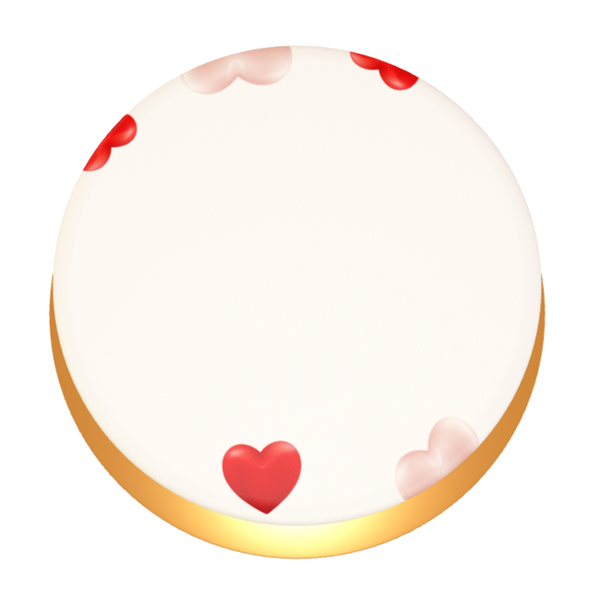 Love Torte personalisiert mit Wunschtext, Name und Alter