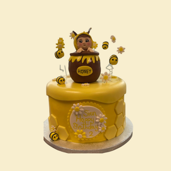 Biene Maja Torte zum 2. Geburtstag