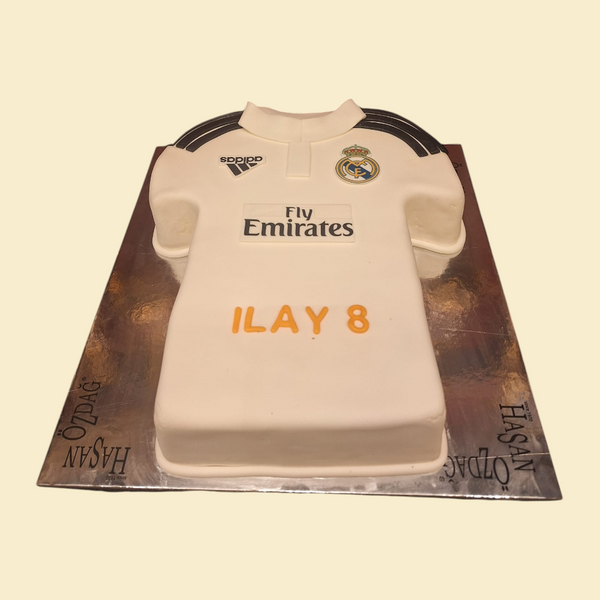 Fußball-Trikot Torte – Real Madrid Edition