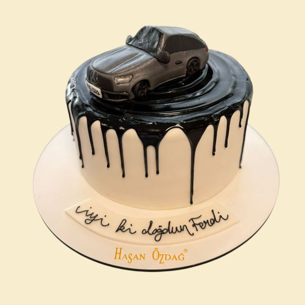 Lkw Motiv Torte mit Logo