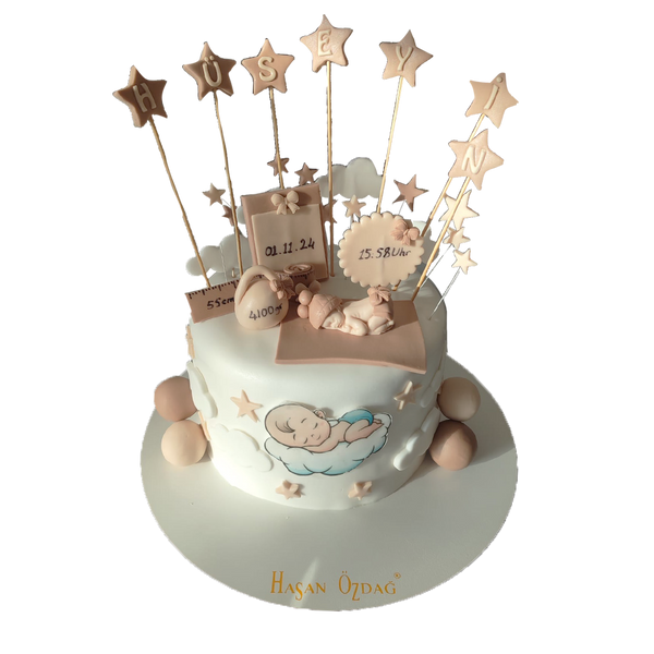 BabyTorte mit Sternchen