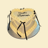 Hochzeitstorte Just Married – Vintage Herz (Buttercreme)