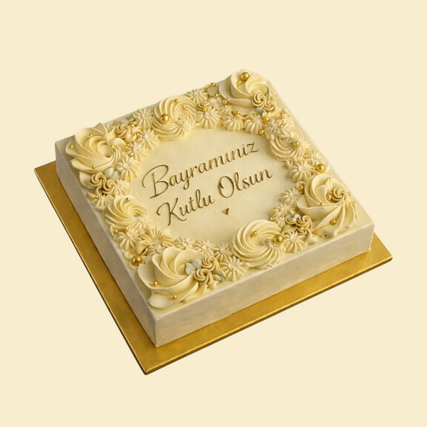 Bayramınız Kutlu Olsun Premium Torte – Elegante Bayram Festtorte