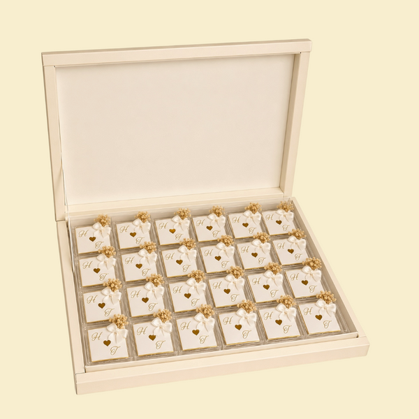 Personaliserte Pralinen Box (24 Stück)