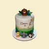 Safari-Torte mit Tieren – Jungle Birthday Cake
