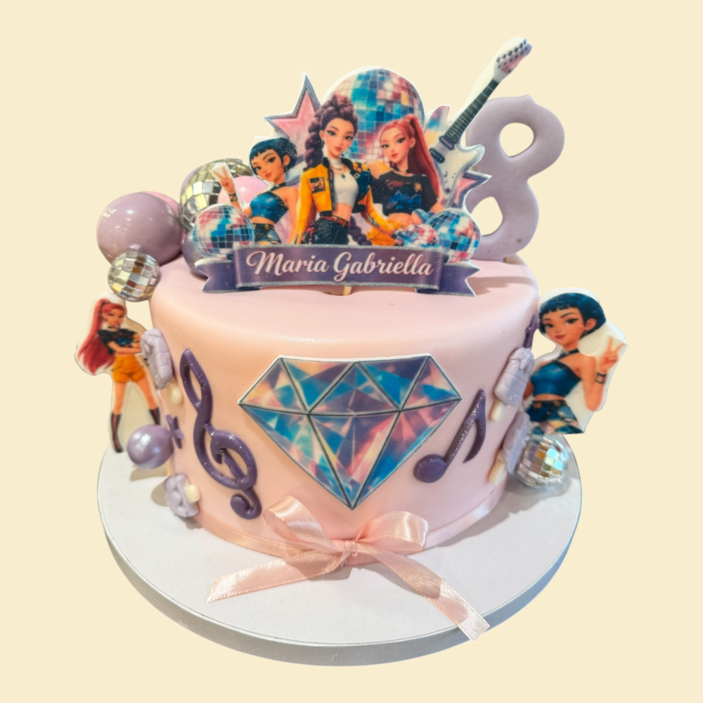 K-Pop Diamond Torte