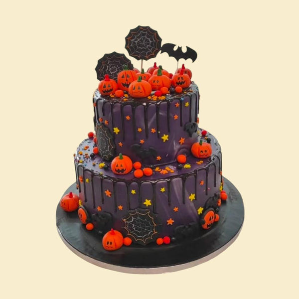 Halloween-Torte Pumpkin Party