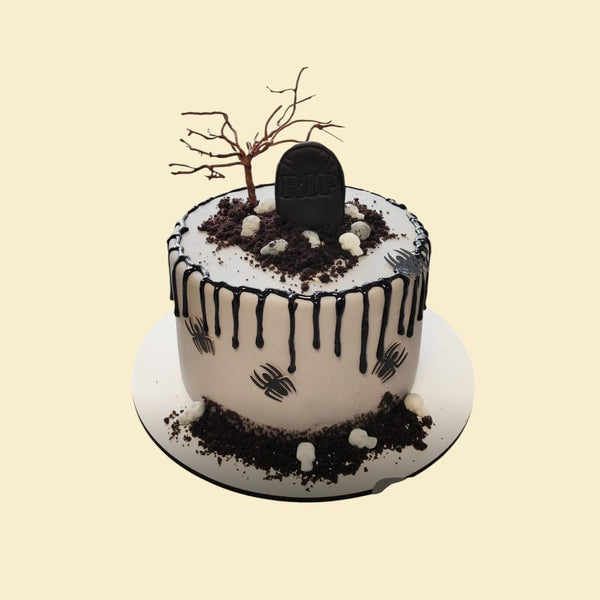 Halloween-Torte Graveyard