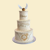 Harry-Potter-Hochzeitstorte „Always“ – dreistöckige Zauberwelt-Torte mit essbarem Design