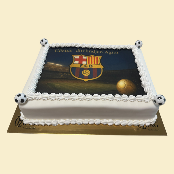 FC Barcelona Foto Torte