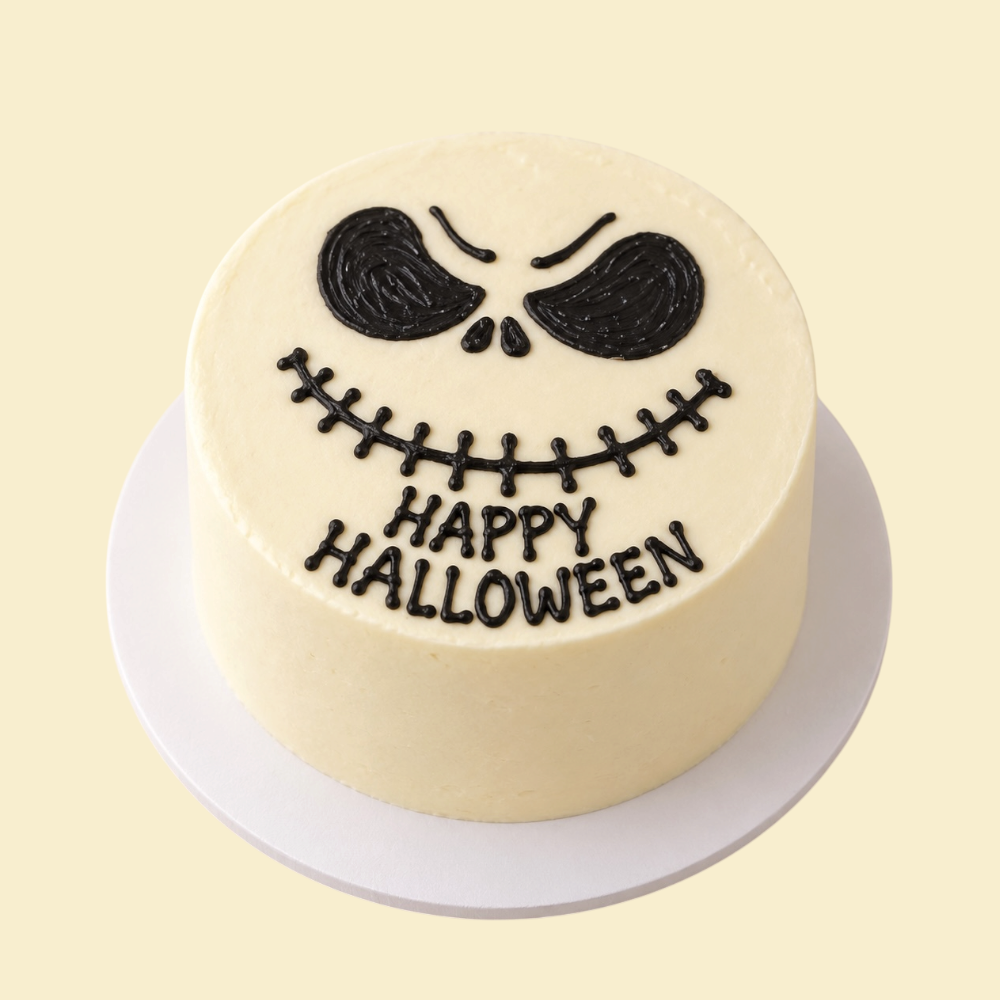 : Spooky Smile – Halloween-Bento-Torte
