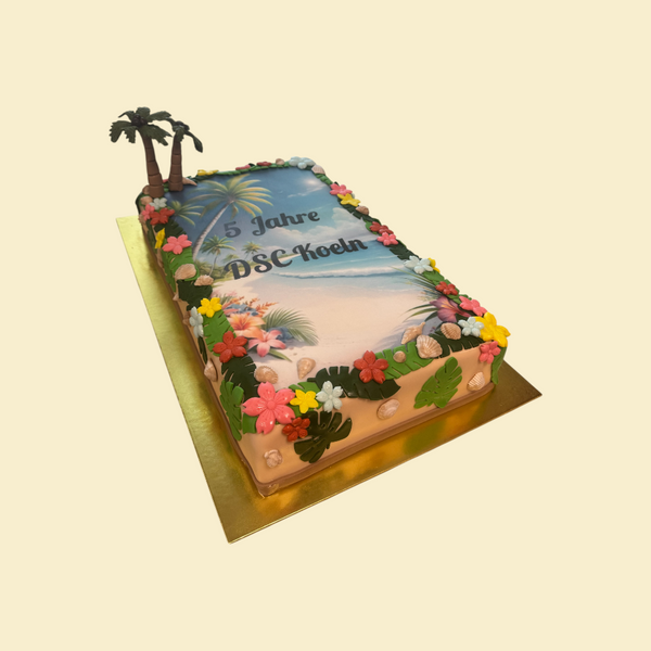 Jubiläumstorte – 5 Jahre DSC Köln Hawaioptik