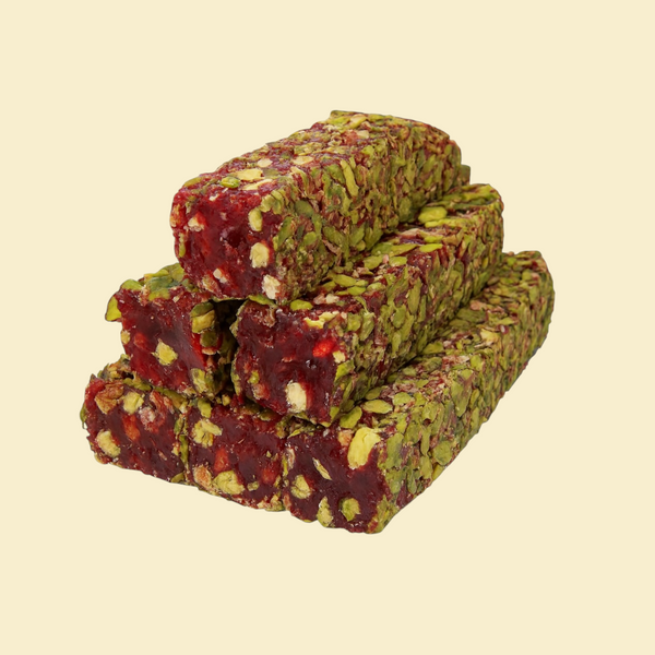 Pistazien-Lokum mit Granatapfelaroma – File Fıstıklı Narlı Aromalı Fıstıklı Fitil
