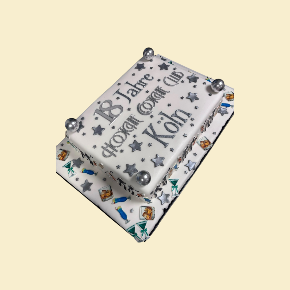 Club Anniversary Edition – Exklusive Jubiläumstorte für Nightlife & Events