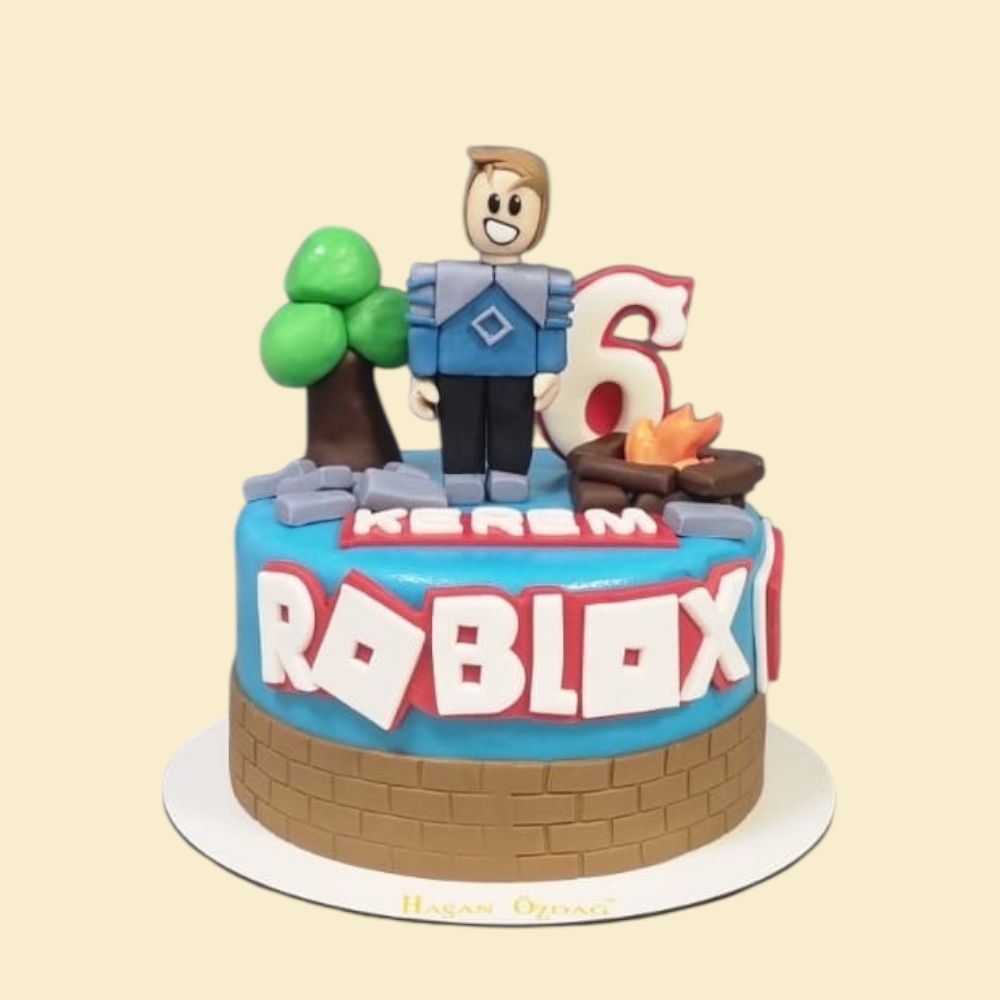 Gaming Torte mit Spielfigur – Kindergeburtstag Torte