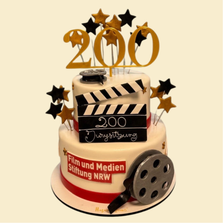 Cinema Celebration Cake – Film-Motivtorte für besondere Medienmomente