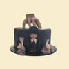 Wednesday Torte mit Hand