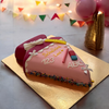 Schultüten-Torte zur Einschulung (Rosa)