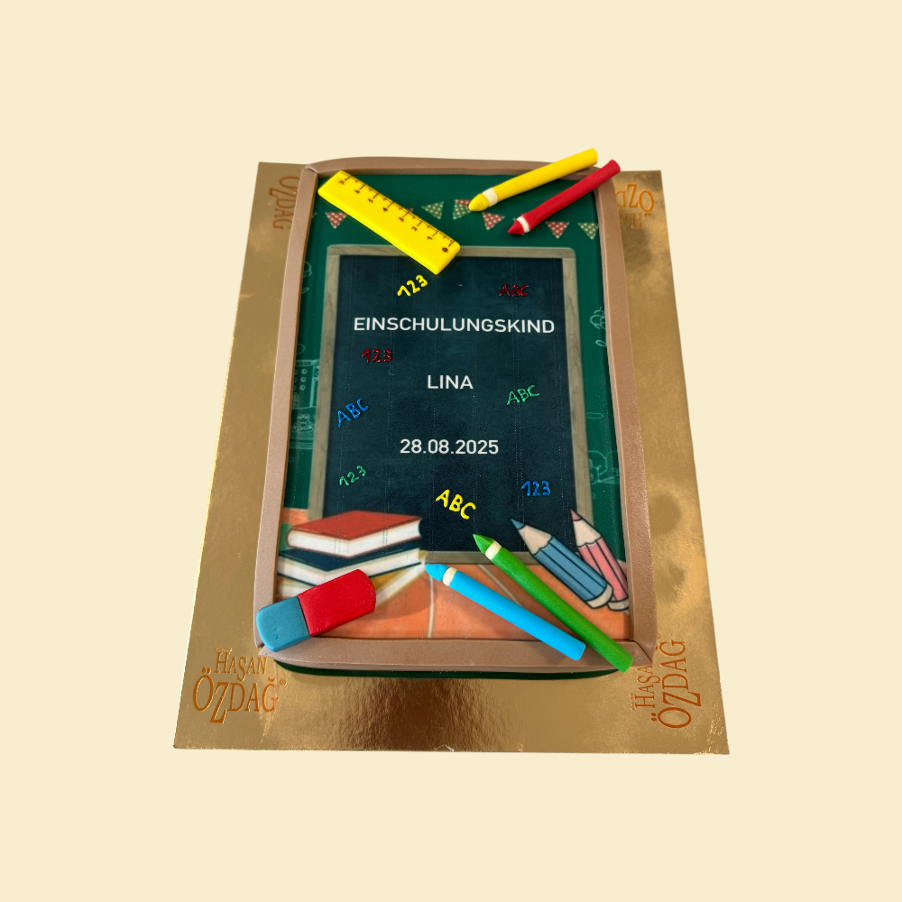 Schulanfang Tafel-Torte