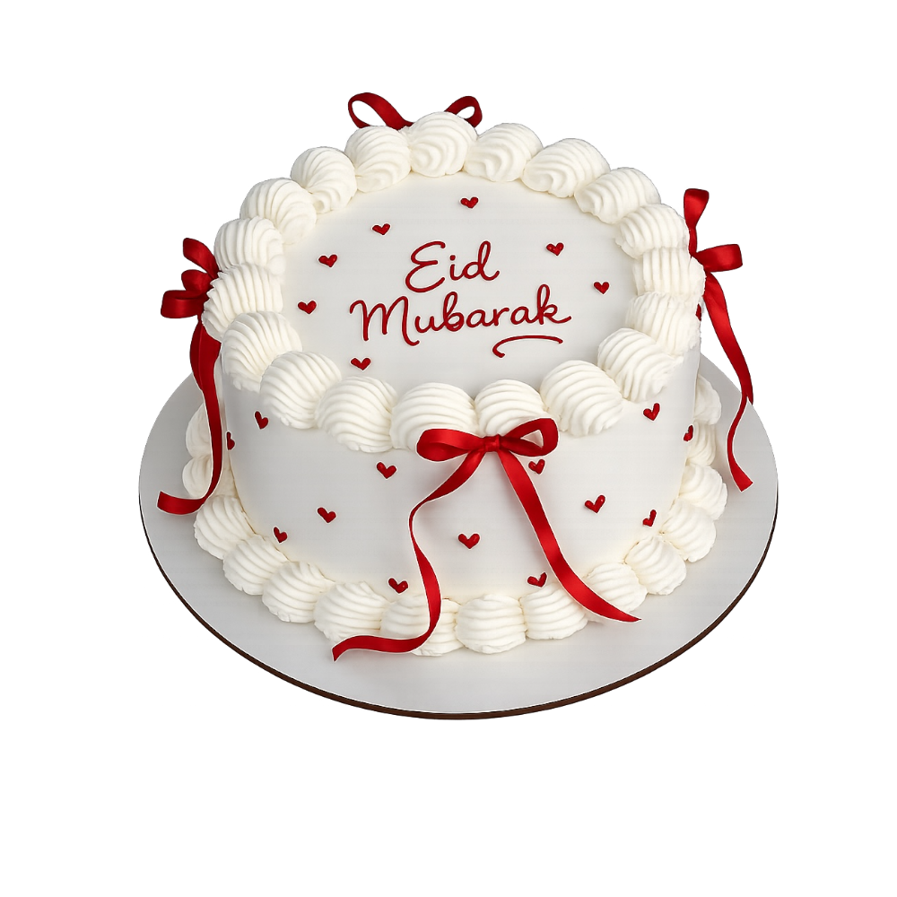 Eid Mubarak Torte – Festliche Sahnetorte zum Bayram