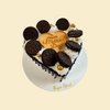 Herztorte Happy Mothers Day (Sahnecreme & Oreo)