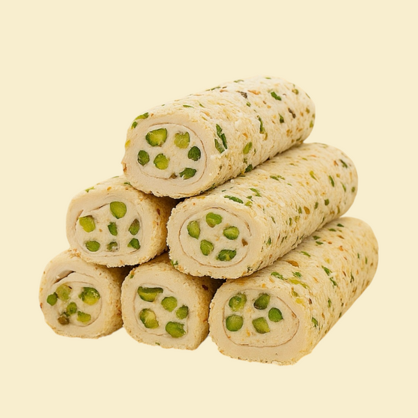 Cocostar Sarma Lokum – Turkish Delight mit Kokos & Pistazien