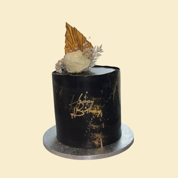 Luxury Black & Gold Torte