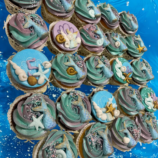 Muffins Meermotiv (ab 10 Stk.)