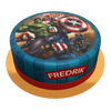 Avengers Torte personalisiert mit Name und Alter