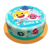 Baby Shark Torte personalisiert mit  Name und Alter