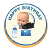 Baby Boss Torte personalisiert mit Name und Alter