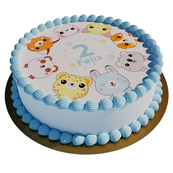 Baby-Haustiere personalisiert mit Wunschtext