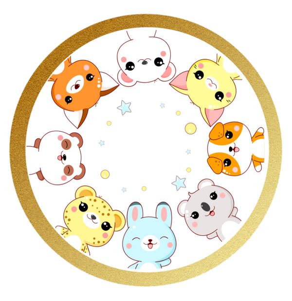 Baby-Haustiere personalisiert mit Wunschtext