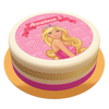 Barbie Torte Personalisiert  mit Name und Alter